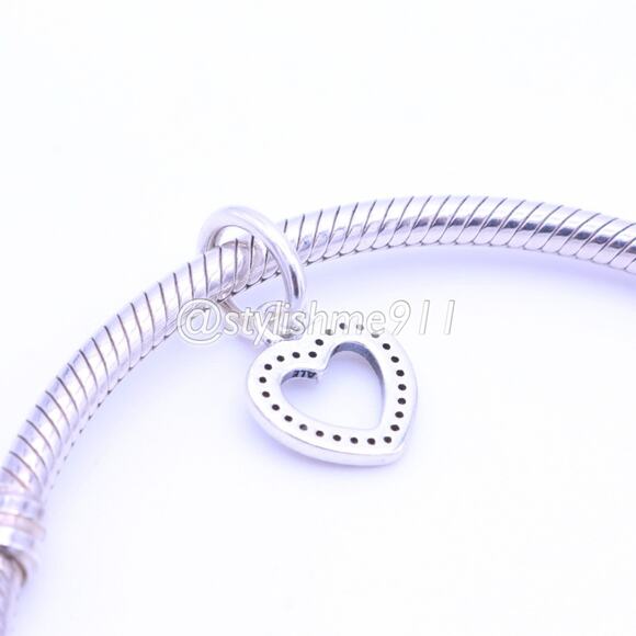 Authentic Pandora Be My Valentine Heart Pendant - 390325CZ - Picture 4 of 10